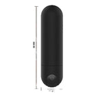 INTENSE – Karen Mini-Bullet-Vibrator wiederaufladbar - Black - Mini-Vibratoren