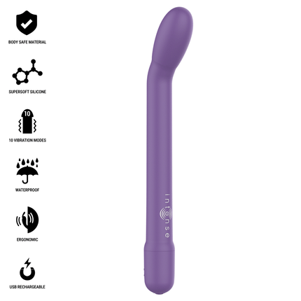 INTENSIV - KARLIE WIEDERAUFLADBARER G-SPOT-STIMULATOR LILA