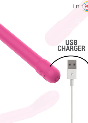 Rosa intensiver karpie wiederaufladbarer g-spot stimulator mit gebogenem design und glatter glänzender oberfläche