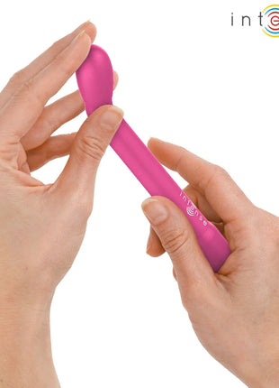 Intense karlie wiederaufladbarer g-spot-stimulator rosa mit ergonomischem design und glänzendem silikonfinish