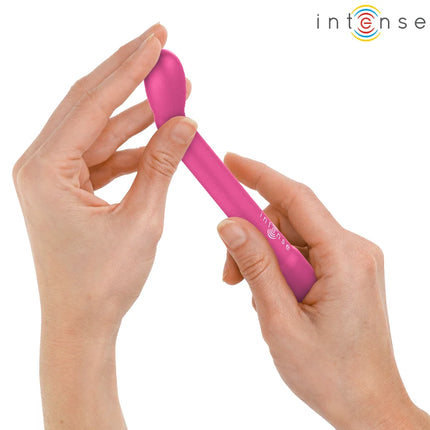 Intense karlie wiederaufladbarer g-spot-stimulator rosa mit ergonomischem design und glänzendem silikonfinish