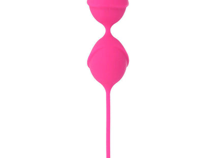 Intense karmy fit kegelsilikon fuchsia hellrosa silikon eiförmiges toy mit schlankem stiel und spitzem ende