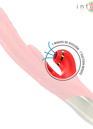 INTENSE - KAROL MULTIFUNKTIONSVIBRATOR STOSS & STIMULATION & STIMULIERENDE WELLEN ROT