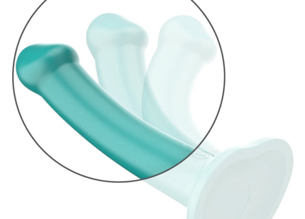 INTENSE - KATIE VIBRATOR MIT SAUGNÄPFEN 10 VIBRATIONEN BLAU FERNBEDIENUNG