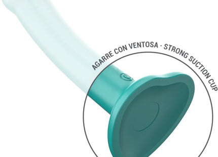 INTENSE - KATIE VIBRATOR MIT SAUGNÄPFEN 10 VIBRATIONEN BLAU FERNBEDIENUNG
