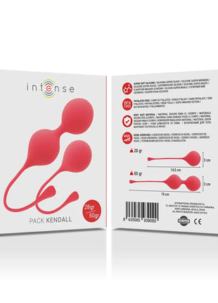 INTENSE - KEGEL BALLS PACK KENDALL RED - Liebeskugeln