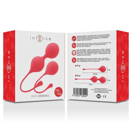 INTENSE - KEGEL BALLS PACK KENDALL RED - Liebeskugeln