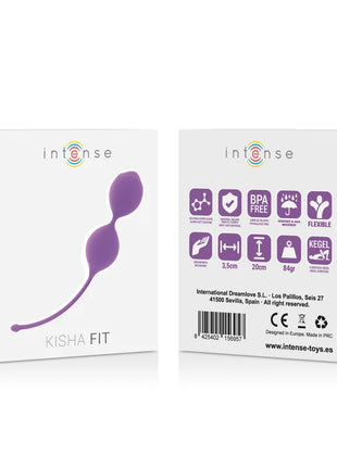 INTENSE - KISHA FIT SILIKON KEGEL - FLIEDER - Liebeskugeln