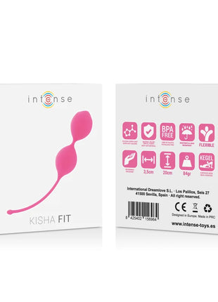 INTENSE - KISHA FIT SILIKON KEGEL FUCHSIA - Liebeskugeln