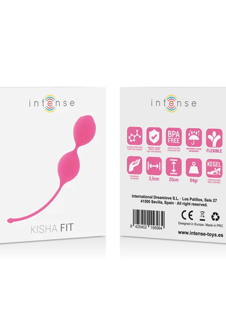 INTENSE - KISHA FIT SILIKON KEGEL FUCHSIA - Liebeskugeln