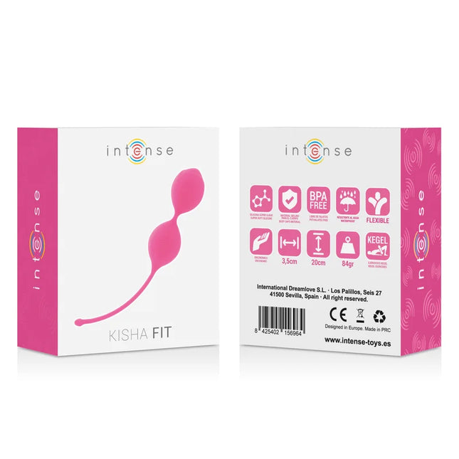 INTENSE - KISHA FIT SILIKON KEGEL FUCHSIA - Liebeskugeln