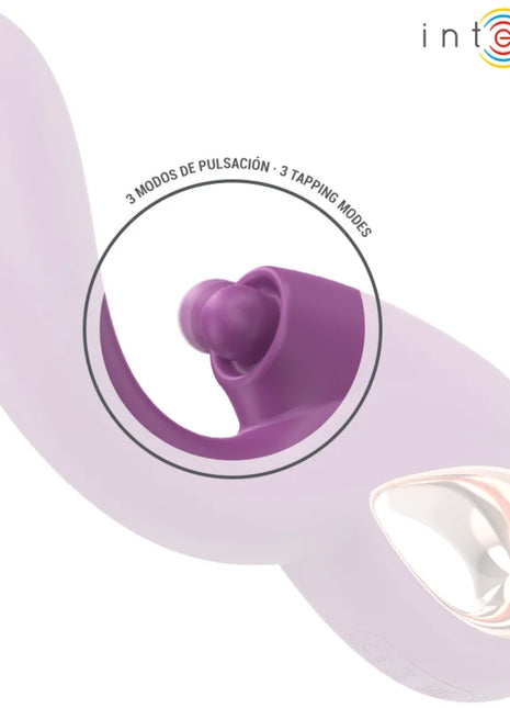 INTENSE - LALI MULTIFUNKTIONS-G-PUNKT-VIBRATOR TAPPING & STOSS & VIBRATION LILA