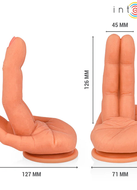INTENSE - LEELA G-SPOT STIMULATOR FLEXIBLE HAND 12,6 CM