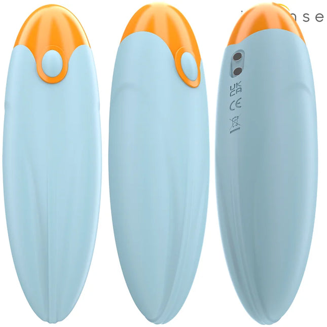 INTENSE - MIKE VIBRIERENDES BULLET 10 VIBRATIONEN BLAU - Vibrierende Kugeln