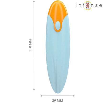 INTENSE - MIKE VIBRIERENDES BULLET 10 VIBRATIONEN BLAU - Vibrierende Kugeln