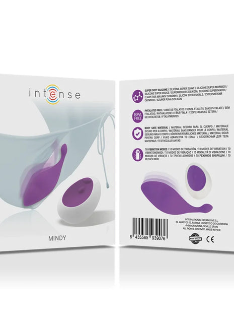INTENSE - MINDY PANTIE LILA FERNBEDIENUNG - Minivibrator