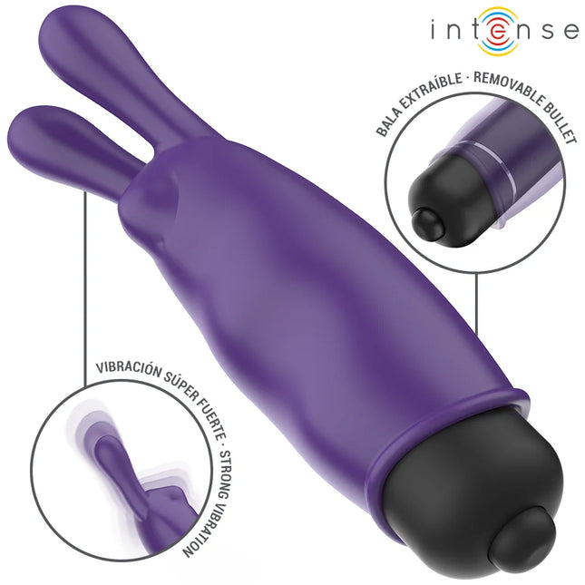 INTENSE - MYSTIC PURPLE VIBRIERENDES BULLET 8,7 X 2,4 CM - Vibrierende Kugeln