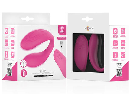 Intense nora vibrationsklemmstimulator pink in retailverpackung mit intensiver stimulierung