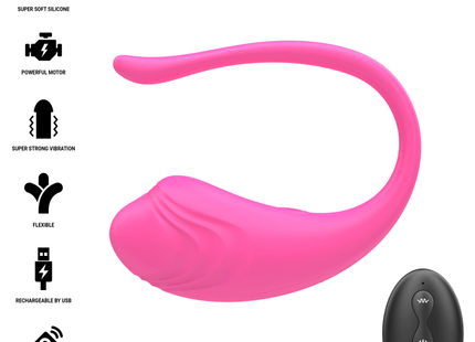 INTENSE - OLIVIA PINK VIBRATIONS-EI MIT FERNBEDIENUNG