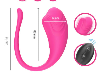 INTENSE - OLIVIA PINK VIBRATIONS-EI MIT FERNBEDIENUNG