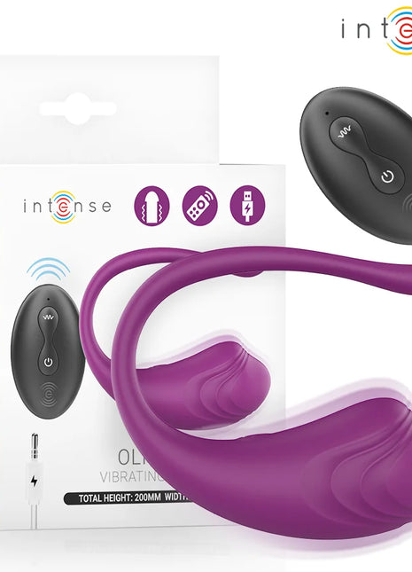 INTENSE - OLIVIA PURPLE VIBRATIONS-EI MIT FERNBEDIENUNG