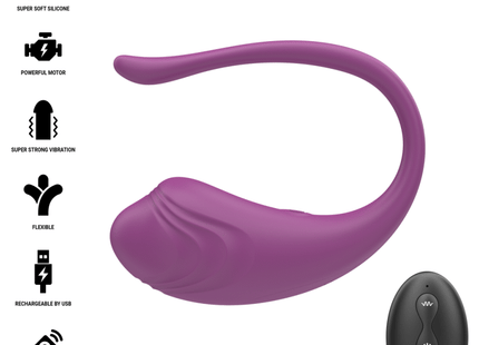 INTENSE - OLIVIA PURPLE VIBRATIONS-EI MIT FERNBEDIENUNG
