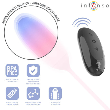 Schwarze silikonfernbedienung für intense marken vibrator pamela gradient g-punkt vibrator sichtbar rückseite