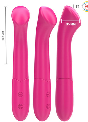 INTENSE - PATY VIBRATOR 19 CM FLEXIBEL 10 VIBRATIONEN MODELL 2 ROSA