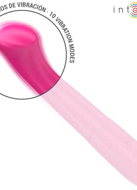 INTENSE - PATY VIBRATOR 19 CM FLEXIBEL 10 VIBRATIONEN MODELL 2 ROSA