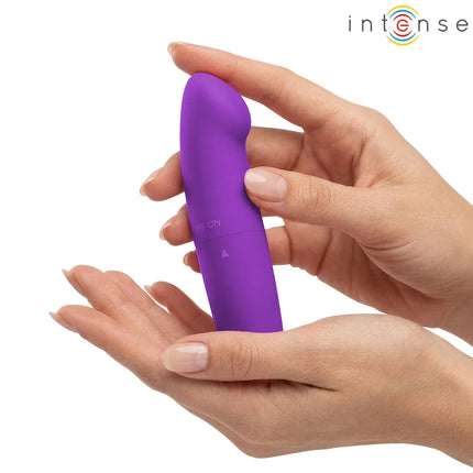 Lila intense phil g-punkt-vibrator mit starker vibration und mattem, ergonomischem design 13 cm lang