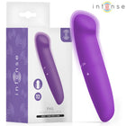 Intense phil g-punkt-vibrator lila 13 cm mit glattem, gebogenem design aus bpa-freiem material