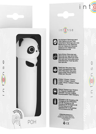 INTENSE - POH PANDA VIBRIERENDER BULLET USB WIEDERAUFLADBAR 10 X 2,2 CM - Vibrierende Kugeln