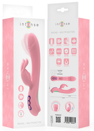 INTENSE - RACHEL RABBIT VIBRATOR 5 VIBRATIONEN ROSA