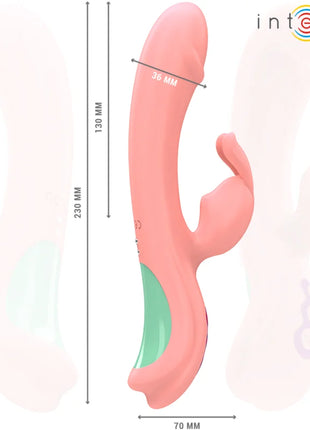 INTENSE - RACHEL RABBIT VIBRATOR 5 VIBRATIONEN ROSA