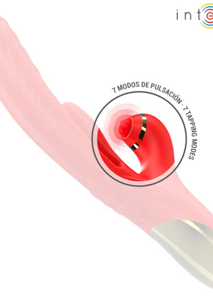 INTENSE - ROSALIA MULTIFUNKTIONSVIBRATOR 3 IN 1 ROT - HI-TECH Vibrator