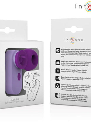 INTENSE - SABRINA CLIT STIMULATOR LILA