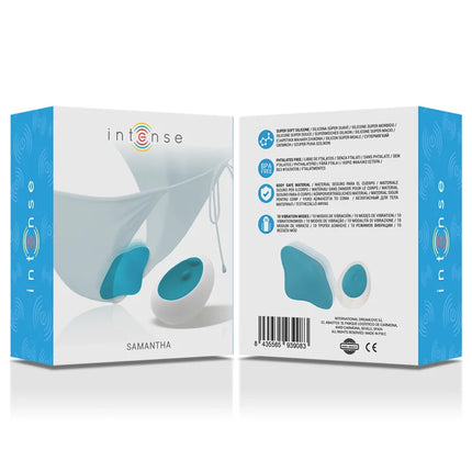 INTENSE - SAMANTHA PANTIE FERNBEDIENUNG BLAU - Minivibrator