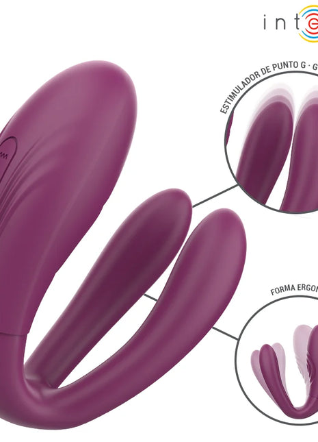 INTENSE - SANDRA KLAPPE- UND VIBRATIONSKLEMMSTIMULATOR MIT FERNBEDIENUNG