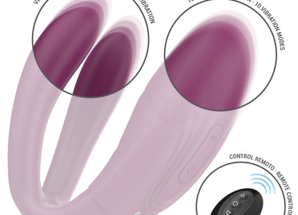 INTENSE - SANDRA KLAPPE- UND VIBRATIONSKLEMMSTIMULATOR MIT FERNBEDIENUNG