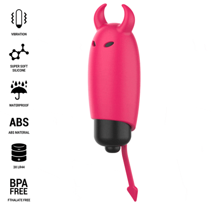 INTENSE - SCARLET Vibrating ball red demon 9.3 x 2.4 cm