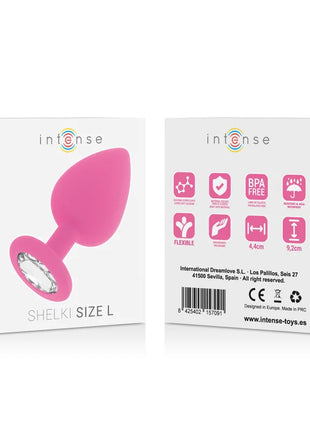 INTENSE - SHELKI L PLUG ANAL FUCHSIA - Analplug