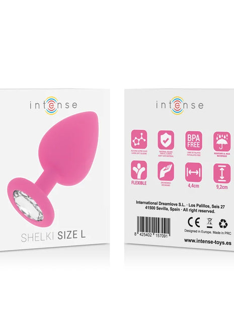 INTENSE - SHELKI L PLUG ANAL FUCHSIA - Analplug