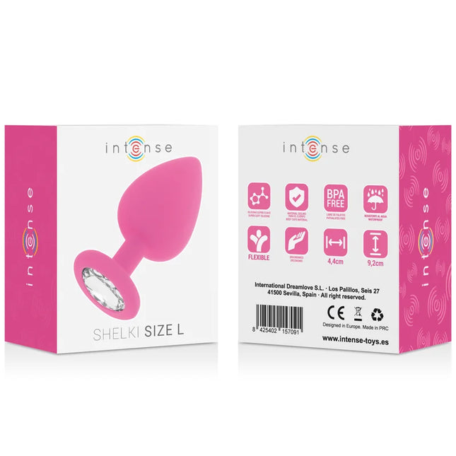 INTENSE - SHELKI L PLUG ANAL FUCHSIA - Analplug