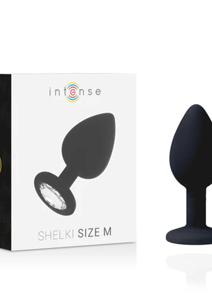 INTENSE - SHELKI M ANAL PLUG SCHWARZ - Analplug