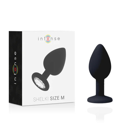 INTENSE - SHELKI M ANAL PLUG SCHWARZ - Analplug