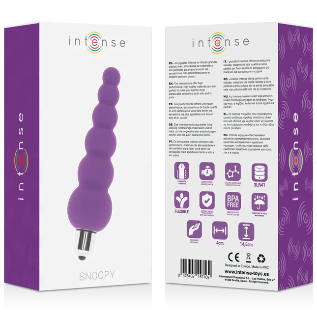 INTENSE - SNOOPY 7 GESCHWINDIGKEITEN SILIKON LILA - Anal-Vibratoren