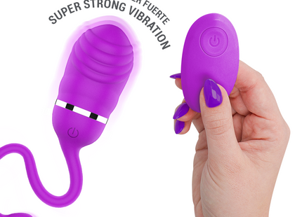 Intense sookie fernbedienungs-vibrationssei lila mit passender fernbedienung für individuelle kontrollierte vibration