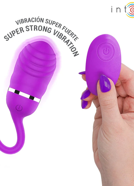 Intense sookie fernbedienungs-vibrationssei lila mit passender fernbedienung für individuelle kontrollierte vibration