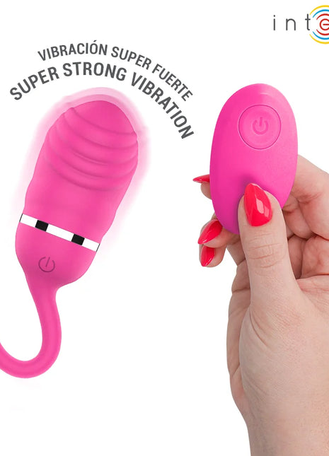 Rosa intensives vibrating toy sookie mit fernbedienung aus silikon für gezielte entspannung