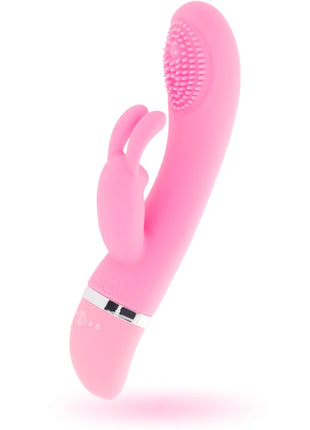 INTENSE - SUSY OSZILLIERENDER VIBRATOR AUS SILIKON KANINCHEN ROSA - Rabbit-Vibratoren
